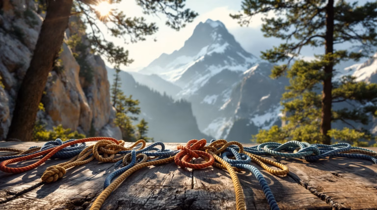 Kletterknoten: Die wichtigsten Knoten für Anfänger und Fortgeschrittene