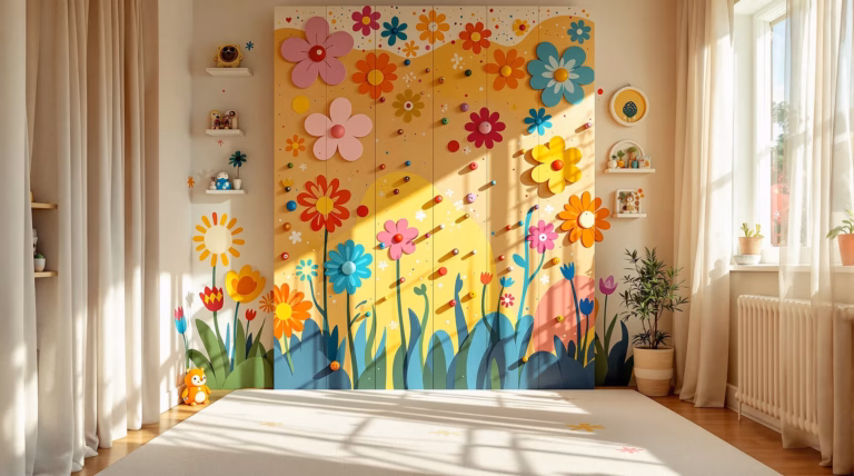 Kletterwand Kinderzimmer DIY: Anleitung für kreative Eltern